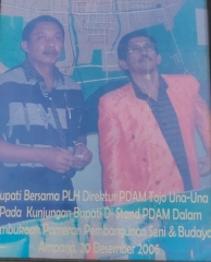 Plh Direktur PDAM Kabupaten Tojo Una-Una 2006-2010